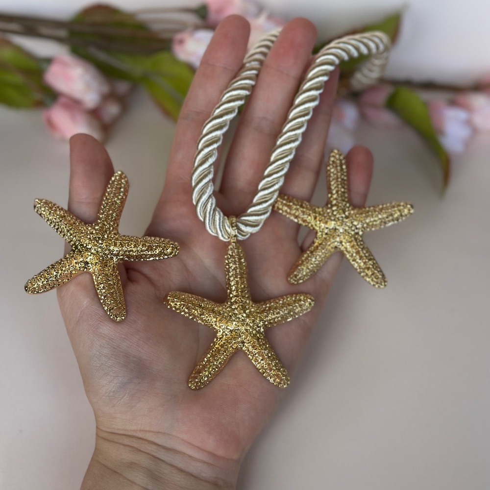 Zara Gold Starfish Necklace and Earrings set